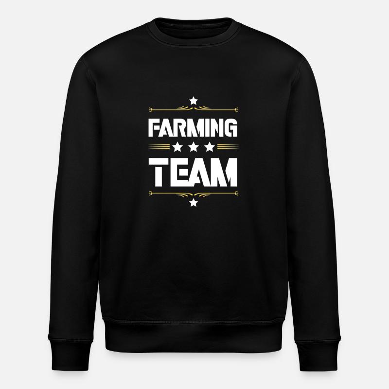 Équipe agricole - Sweat bio ROLLER Stanley/Stella Unisexe - noir