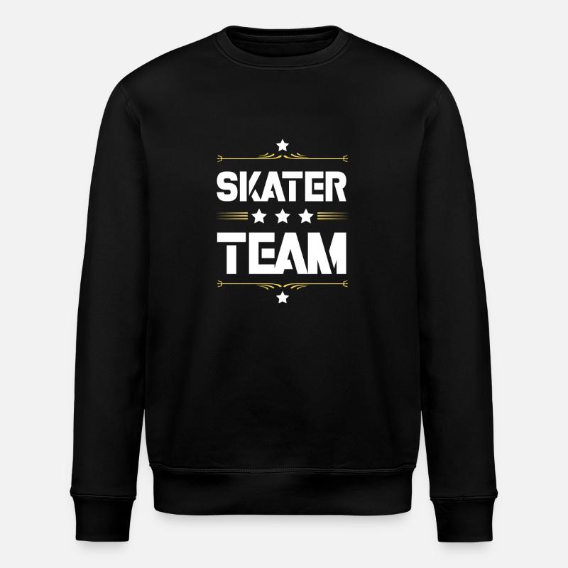 Équipe de patineurs - Sweat bio ROLLER Stanley/Stella Unisexe - noir