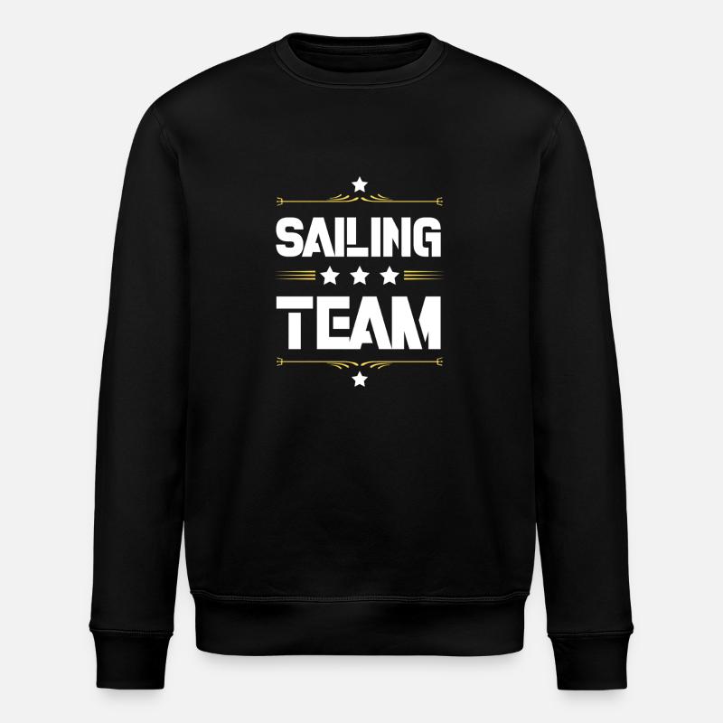 Equipe de voile - Sweat bio ROLLER Stanley/Stella Unisexe - noir
