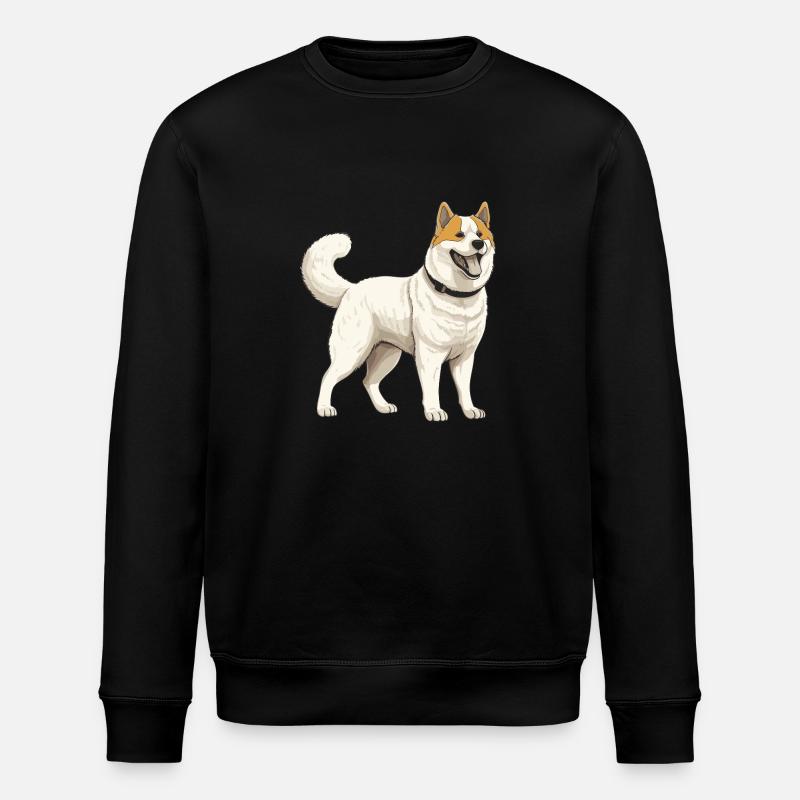 Chien Akita - Sweat bio ROLLER Stanley/Stella Unisexe - noir