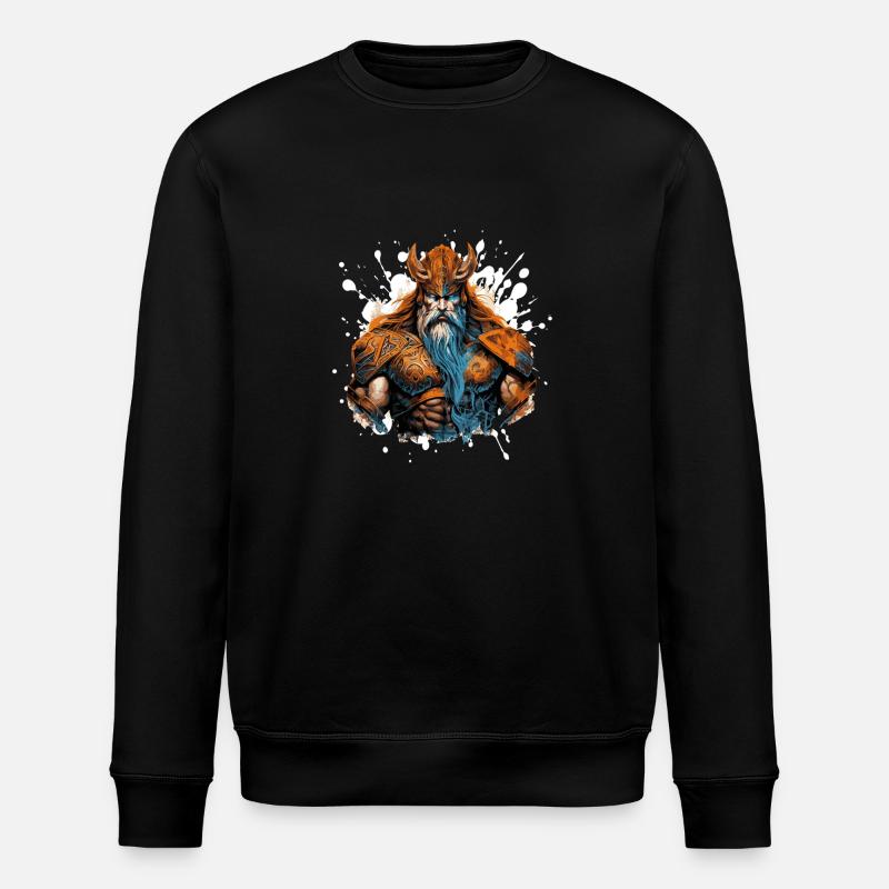Viking Odin Muscles Combattant - Sweat bio ROLLER Stanley/Stella Unisexe - noir