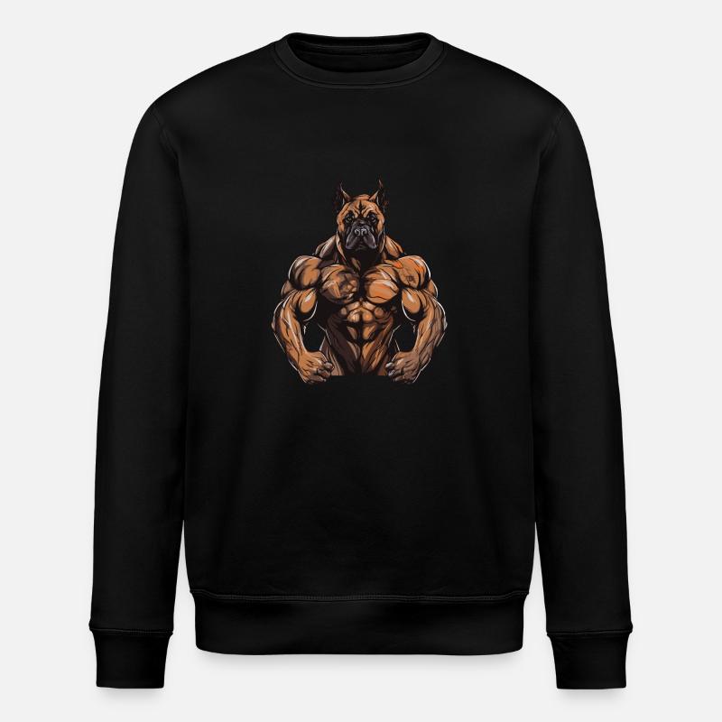 Musculation canine - Sweat bio ROLLER Stanley/Stella Unisexe - noir