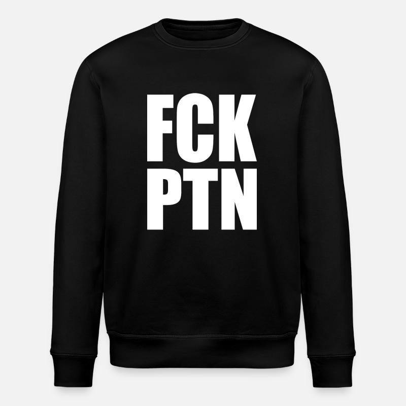 fck ptn - Sweat bio ROLLER Stanley/Stella Unisexe - noir