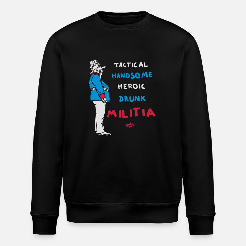 Militia - Stanley/Stella Unisex Bio-Sweatshirt ROLLER - Schwarz
