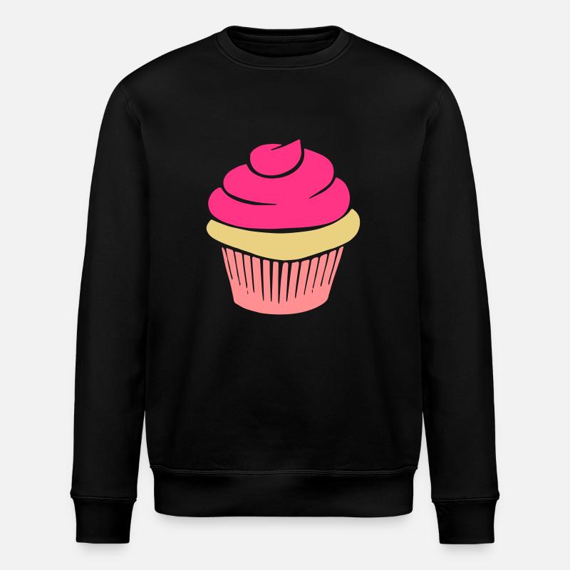 cupcake - Stanley/Stella Unisex Bio-Sweatshirt ROLLER - Schwarz