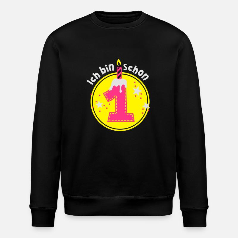 Juste un an - Sweat bio ROLLER Stanley/Stella Unisexe - noir