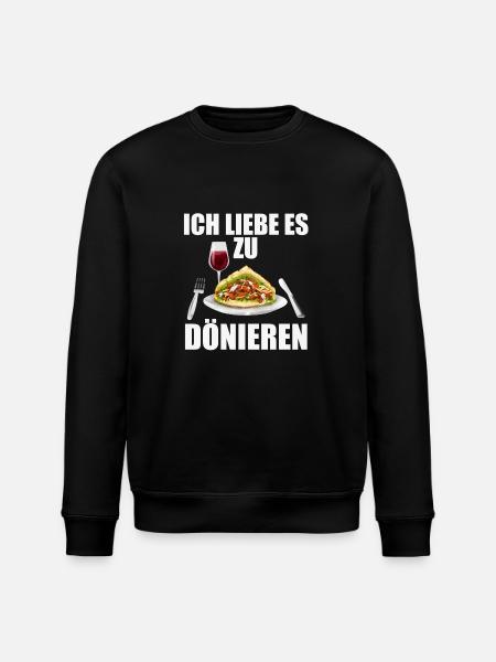 Dönieren - Stanley/Stella Unisex Bio-Sweatshirt ROLLER - Schwarz