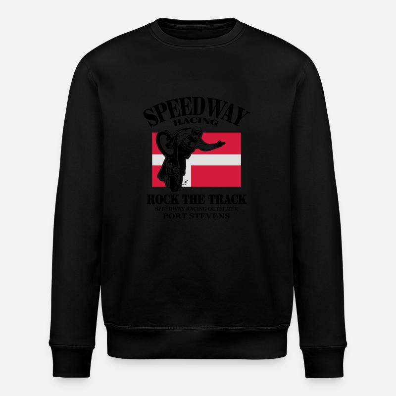 speedway - Denmark - Stanley/Stella Unisex Bio-Sweatshirt ROLLER - Schwarz