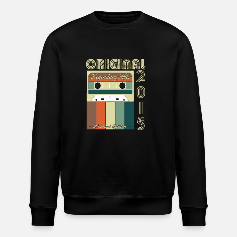 Legendäres Jubiläum 2015 - Stanley/Stella Unisex Bio-Sweatshirt ROLLER - Schwarz