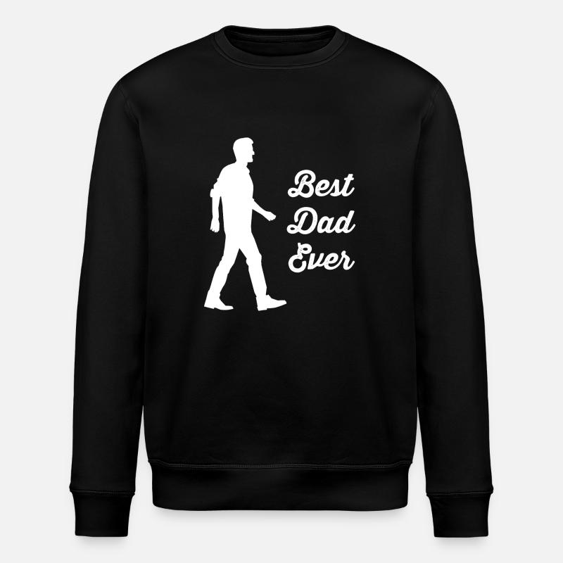 Father - Stanley/Stella ROLLER Unisex Organic Sweatshirt - black