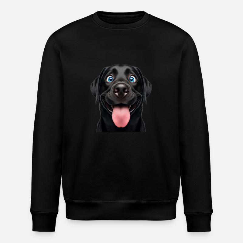 Happy Black Lab - Sweat bio ROLLER Stanley/Stella Unisexe - noir