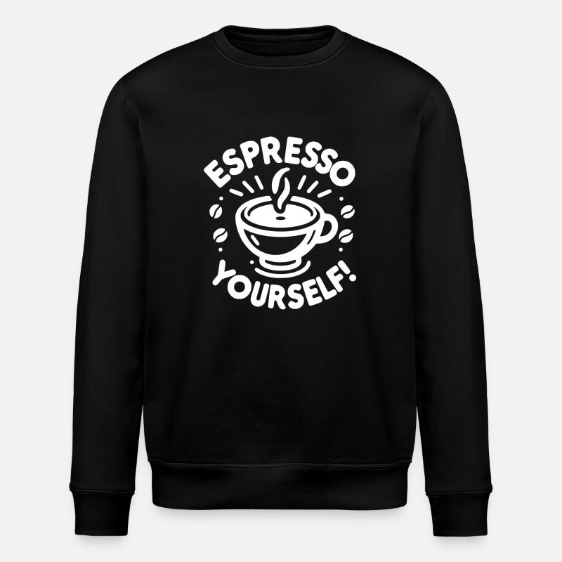 Espresso vous-même ! - Sweat bio ROLLER Stanley/Stella Unisexe - noir