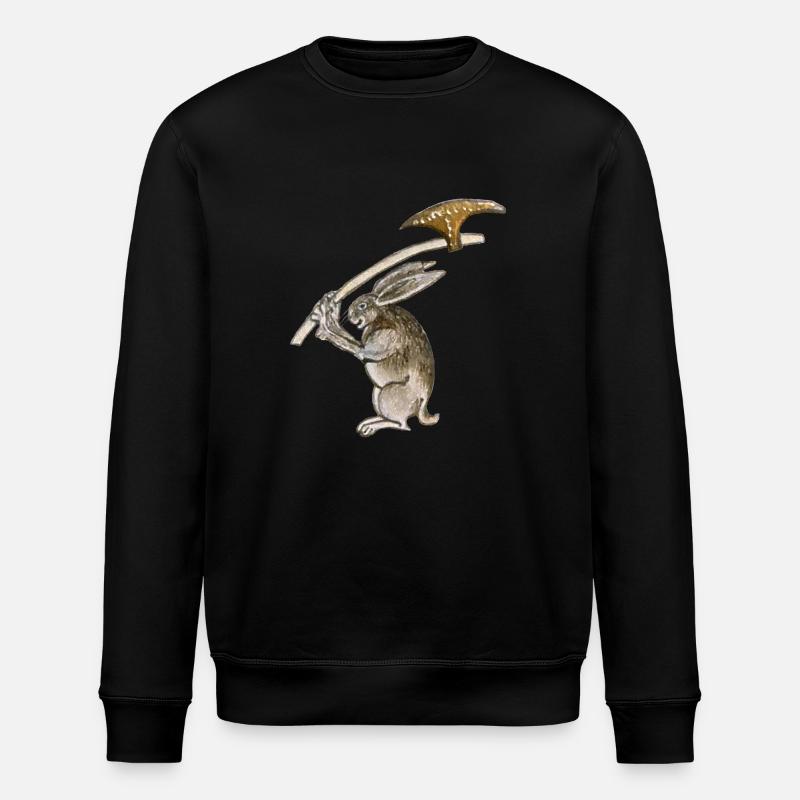 Killer Rabbit - Stanley/Stella Unisex Bio-Sweatshirt ROLLER - Schwarz