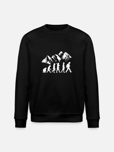 Wandern Evolution - Stanley/Stella Unisex Bio-Sweatshirt ROLLER - Schwarz