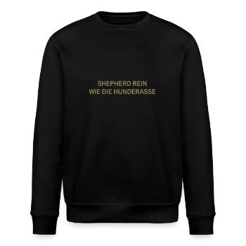 Scheppert rein wie Aussie Hund Australian Shepherd - Stanley/Stella Unisex Bio-Sweatshirt ROLLER - Schwarz - Vorne - Nik (191cm)