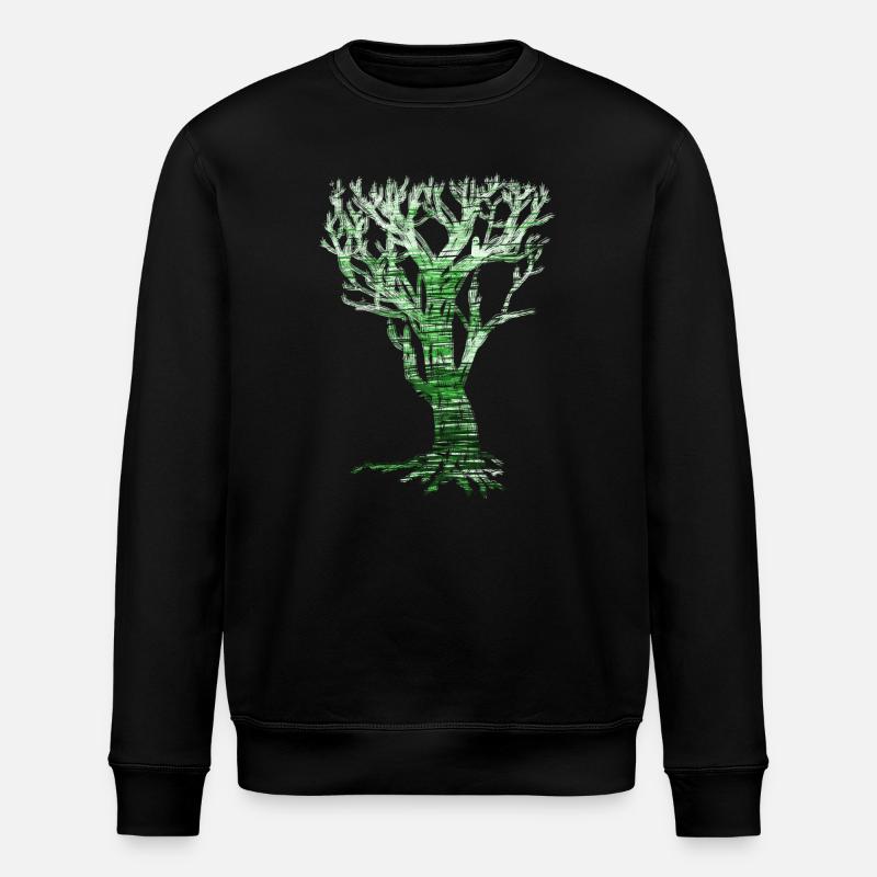 World Tree Nature Graphiques - Sweat bio ROLLER Stanley/Stella Unisexe - noir