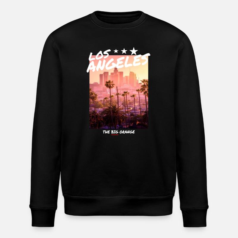 Los Angeles - Stanley/Stella Unisex Bio-Sweatshirt ROLLER - Schwarz