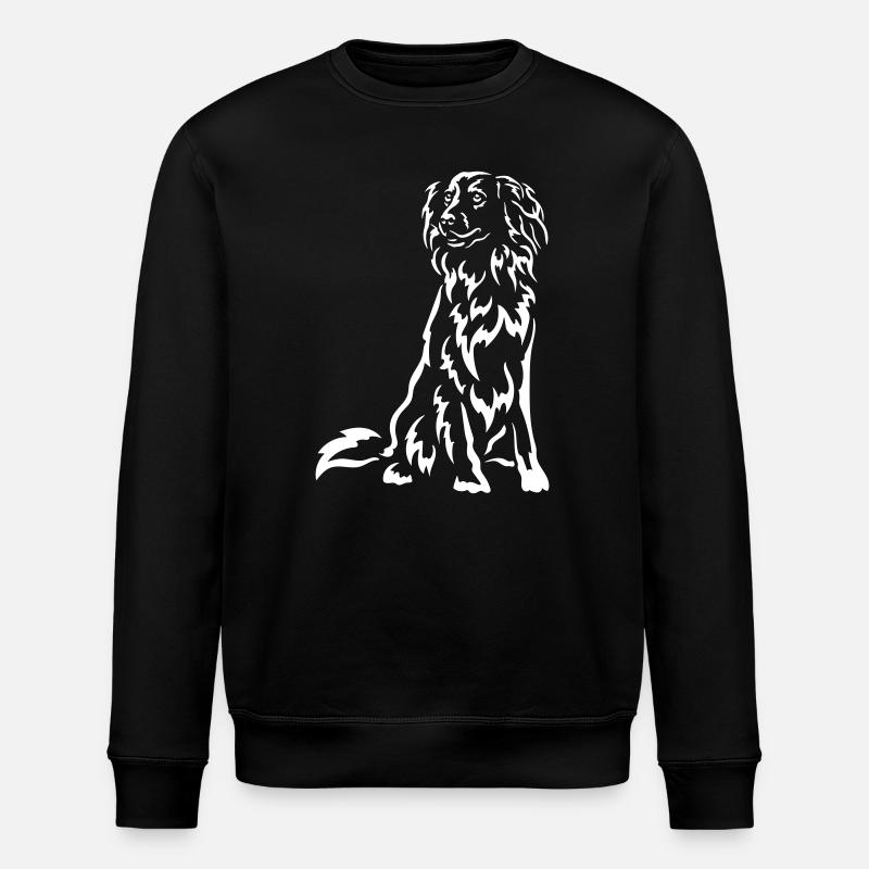 Duck Tolling Retriever "Black Edition" - Stanley/Stella ROLLER Unisex Organic Sweatshirt - black