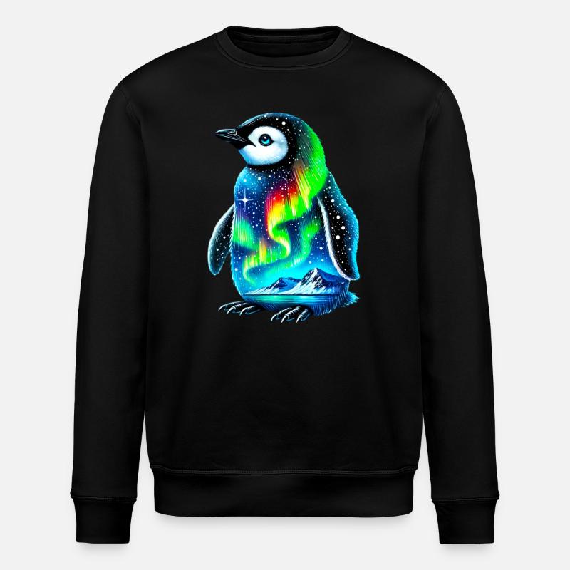 Pinguin - Stanley/Stella Unisex Bio-Sweatshirt ROLLER - Schwarz