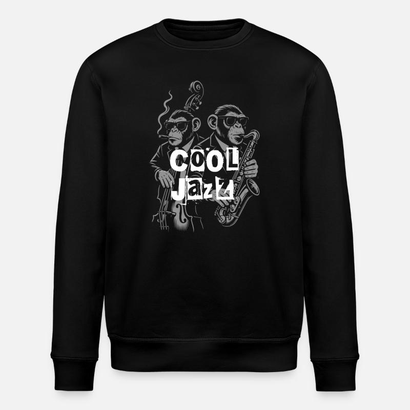 Graffiti Jazz Monkeys - Sweat bio ROLLER Stanley/Stella Unisexe - noir