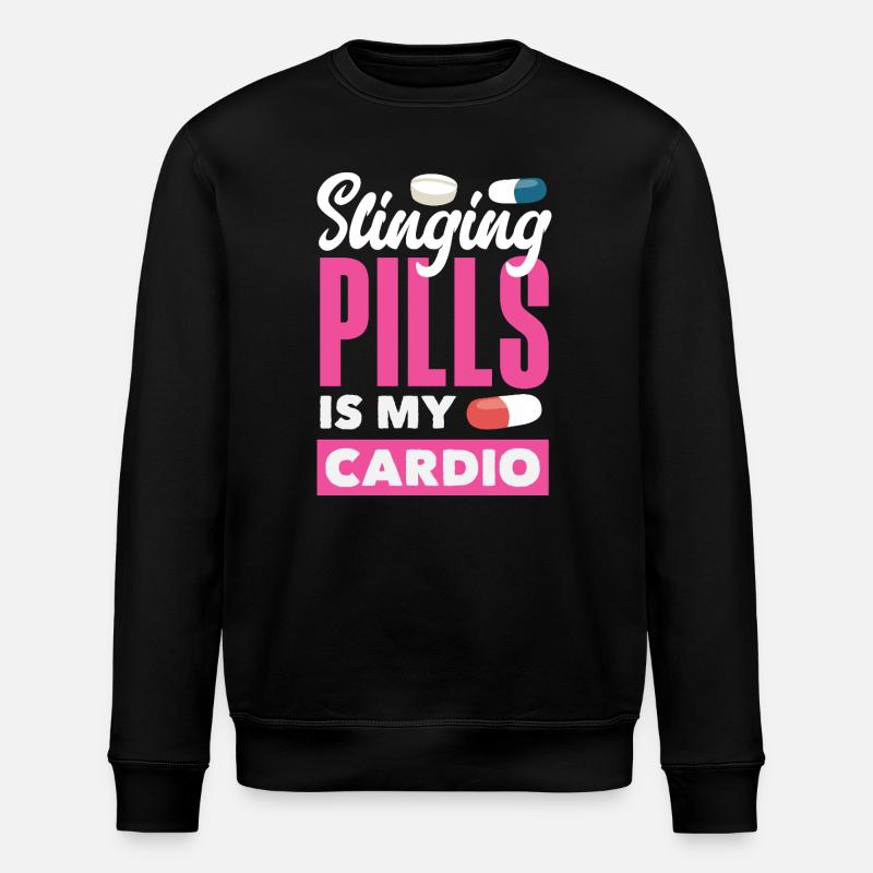 Pharmacist Pharmaceutical Technical - Stanley/Stella ROLLER Unisex Organic Sweatshirt - black