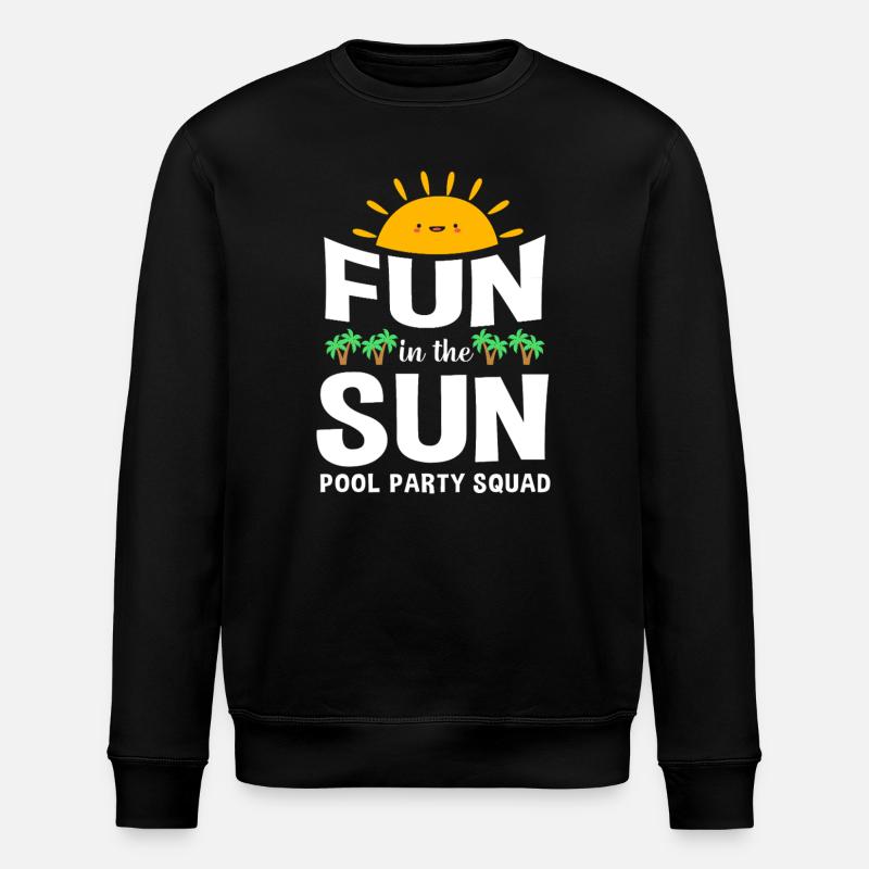 Pool Party - Stanley/Stella Unisex Bio-Sweatshirt ROLLER - Schwarz