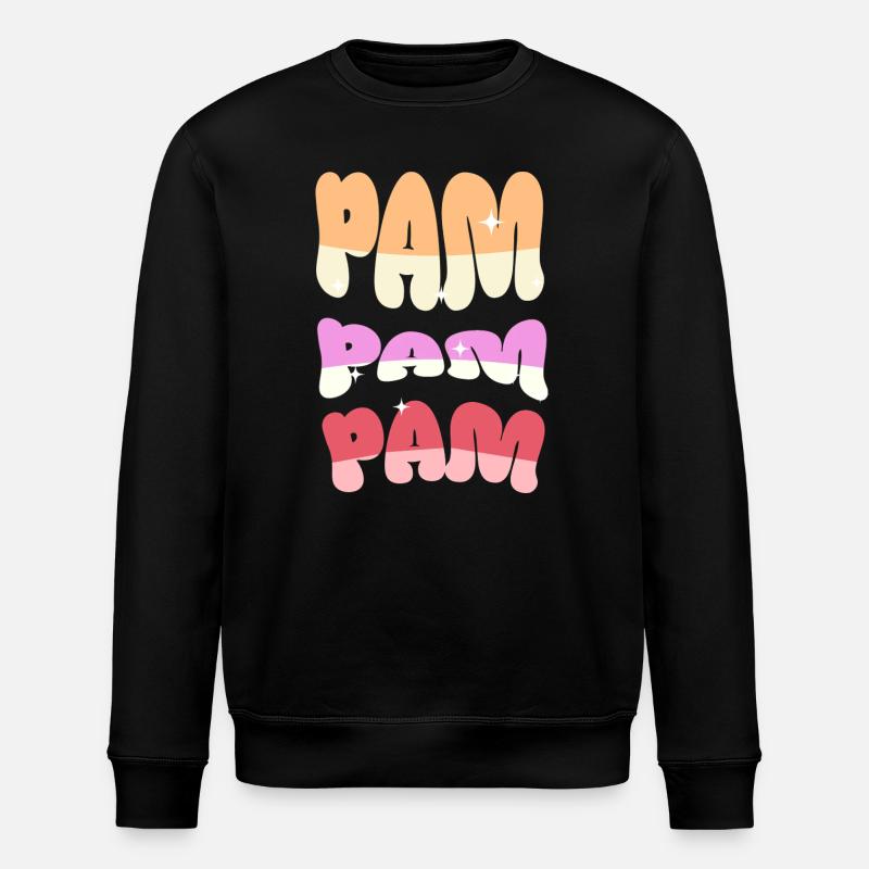 Pam - Sweat bio ROLLER Stanley/Stella Unisexe - noir