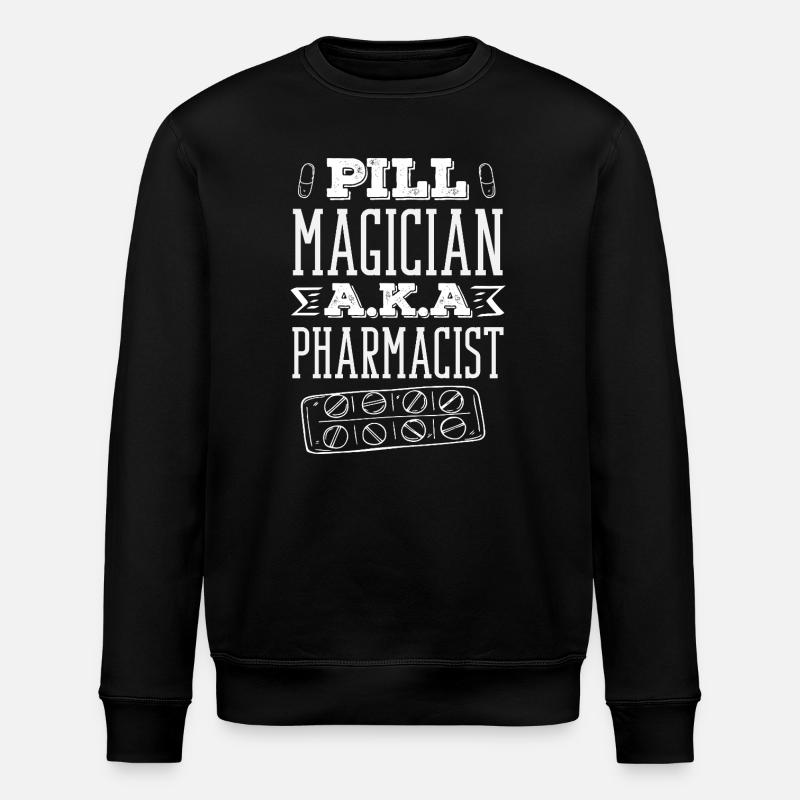 Pharmacist Pharmaceutical Technical - Stanley/Stella ROLLER Unisex Organic Sweatshirt - black