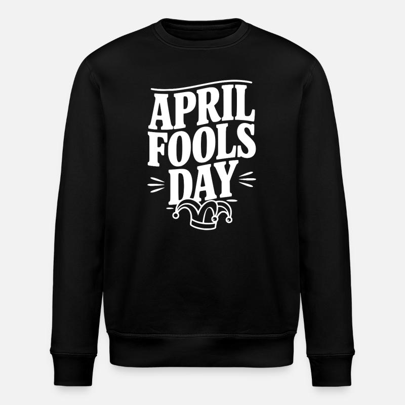 Aprilscherz - Stanley/Stella Unisex Bio-Sweatshirt ROLLER - Schwarz