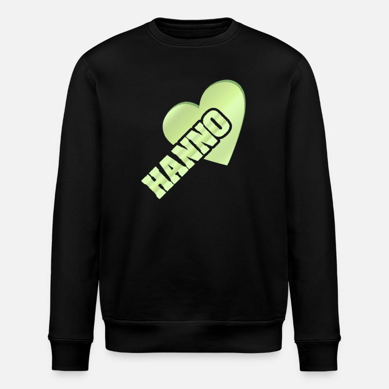 Hanno - Sweat bio ROLLER Stanley/Stella Unisexe - noir