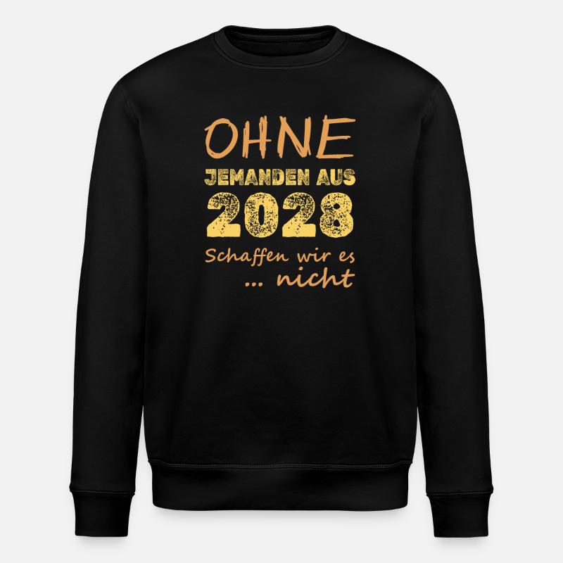 nicht 2028 - Stanley/Stella Unisex Bio-Sweatshirt ROLLER - Schwarz