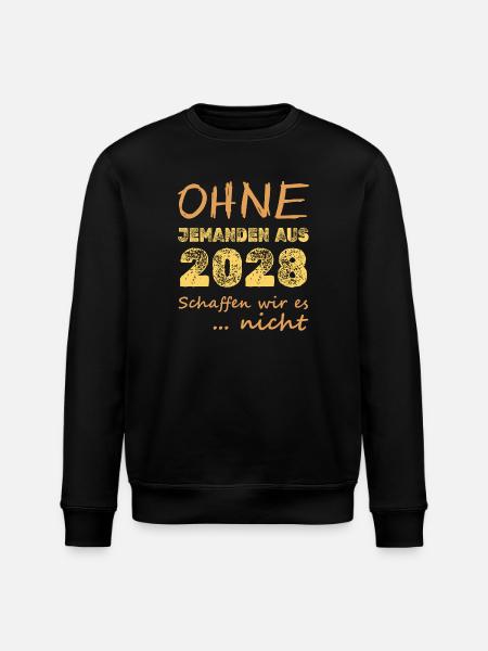 2028 - Stanley/Stella ROLLER Unisex Organic Sweatshirt - black
