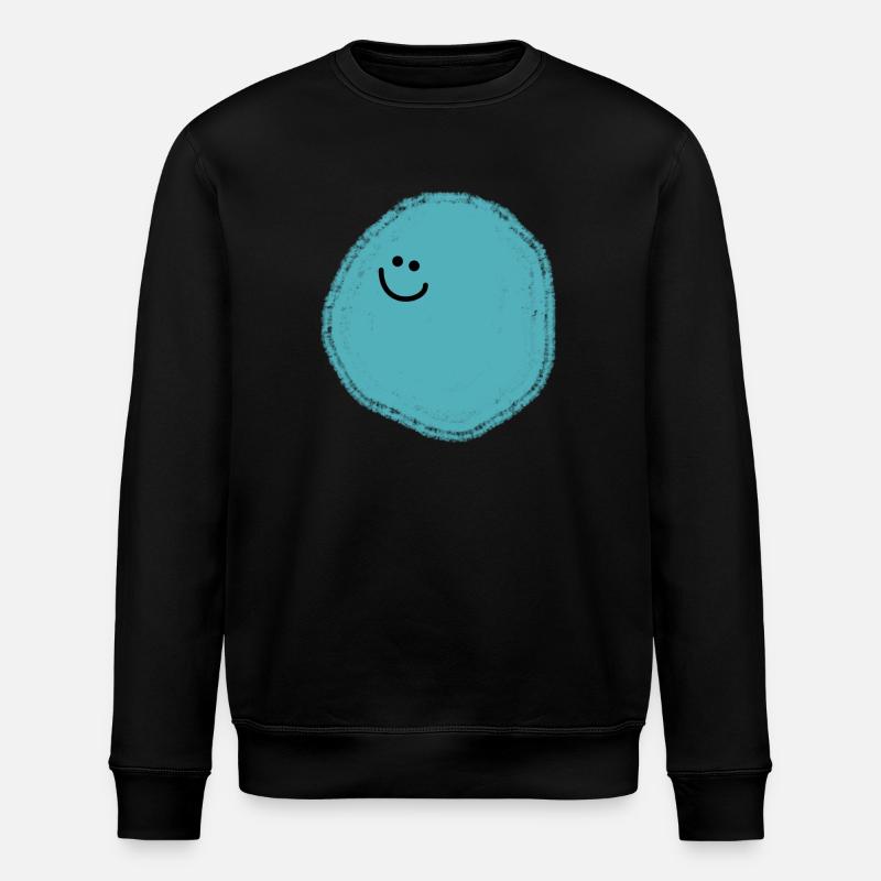 Tiego (Boule bleu) - Sweat bio ROLLER Stanley/Stella Unisexe - noir