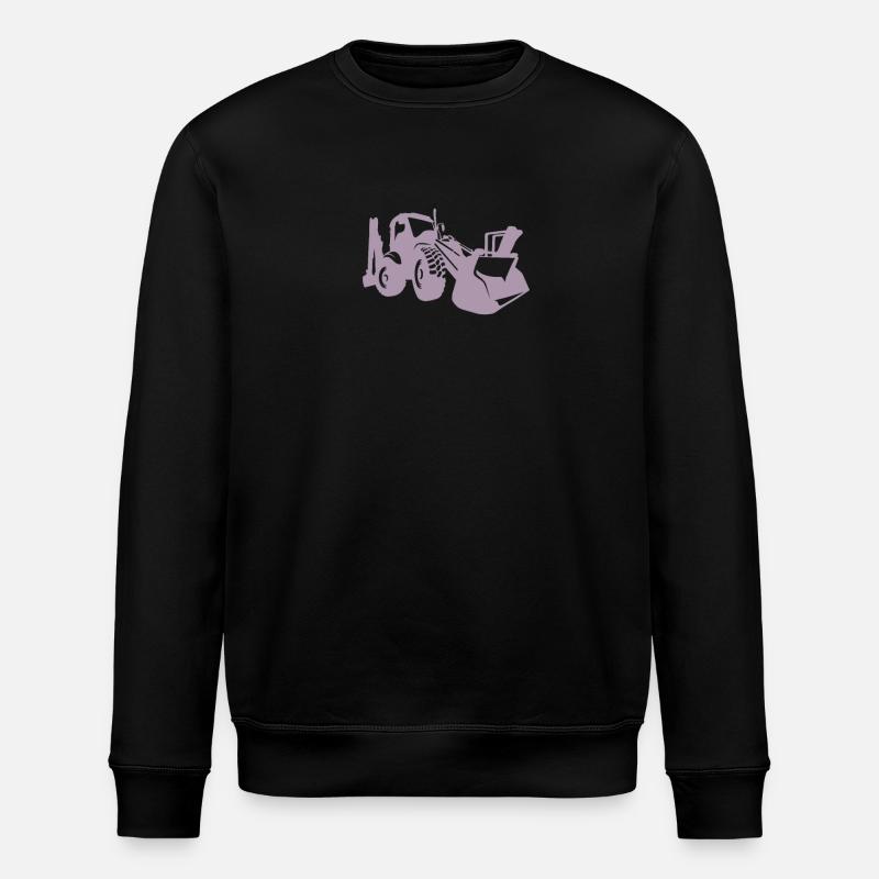Baggerfahrer Radlader Bagger - Stanley/Stella Unisex Bio-Sweatshirt ROLLER - Schwarz