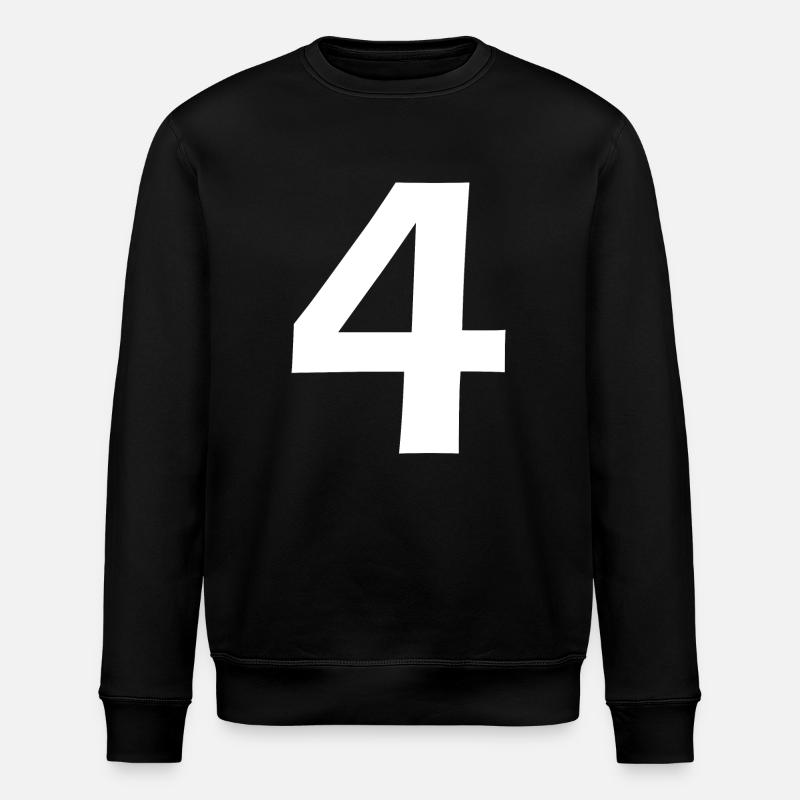 4 - Stanley/Stella ROLLER Unisex Organic Sweatshirt - black