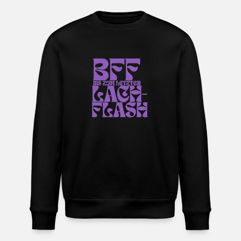 BFF - Amitié - Meilleurs amis - Sweat bio ROLLER Stanley/Stella Unisexe - noir