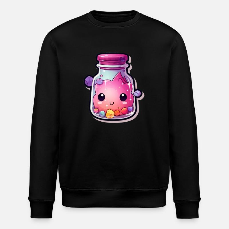 Potion Kawaii mignonne - Sweat bio ROLLER Stanley/Stella Unisexe - noir