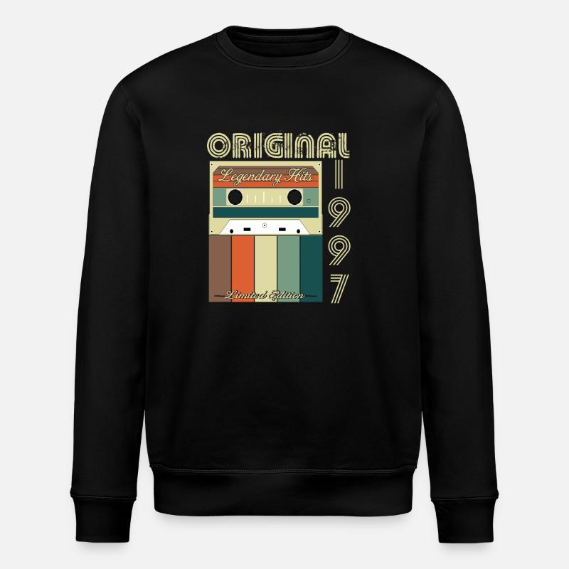Anniversaire légendaire de 1997 - Sweat bio ROLLER Stanley/Stella Unisexe - noir