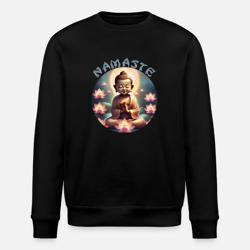 Namasté - Sweat bio ROLLER Stanley/Stella Unisexe - noir