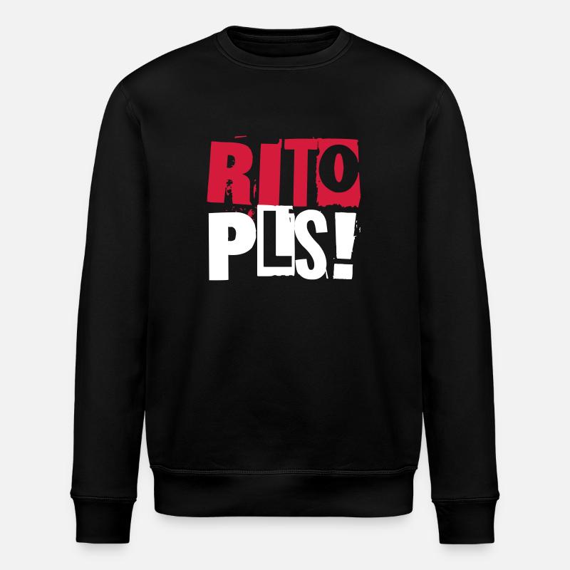 RITO PLS - Stanley/Stella Unisex Bio-Sweatshirt ROLLER - Schwarz