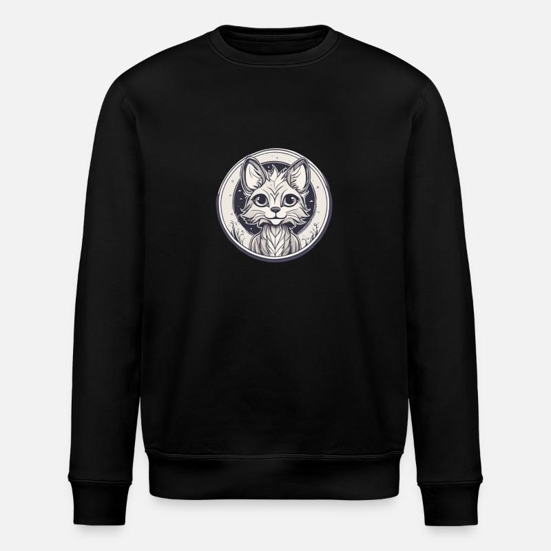 chat - Sweat bio ROLLER Stanley/Stella Unisexe - noir