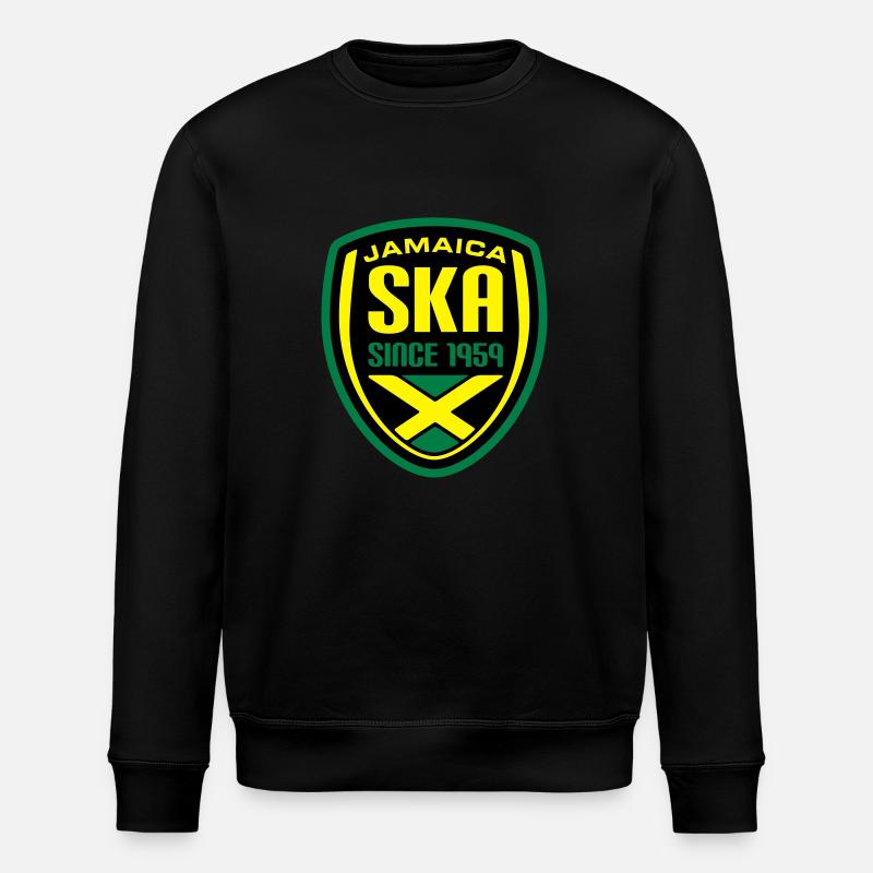 Ska Wappen_2 - Sweat bio ROLLER Stanley/Stella Unisexe - noir