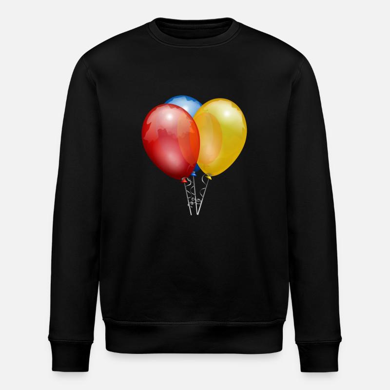 ballons - Sweat bio ROLLER Stanley/Stella Unisexe - noir