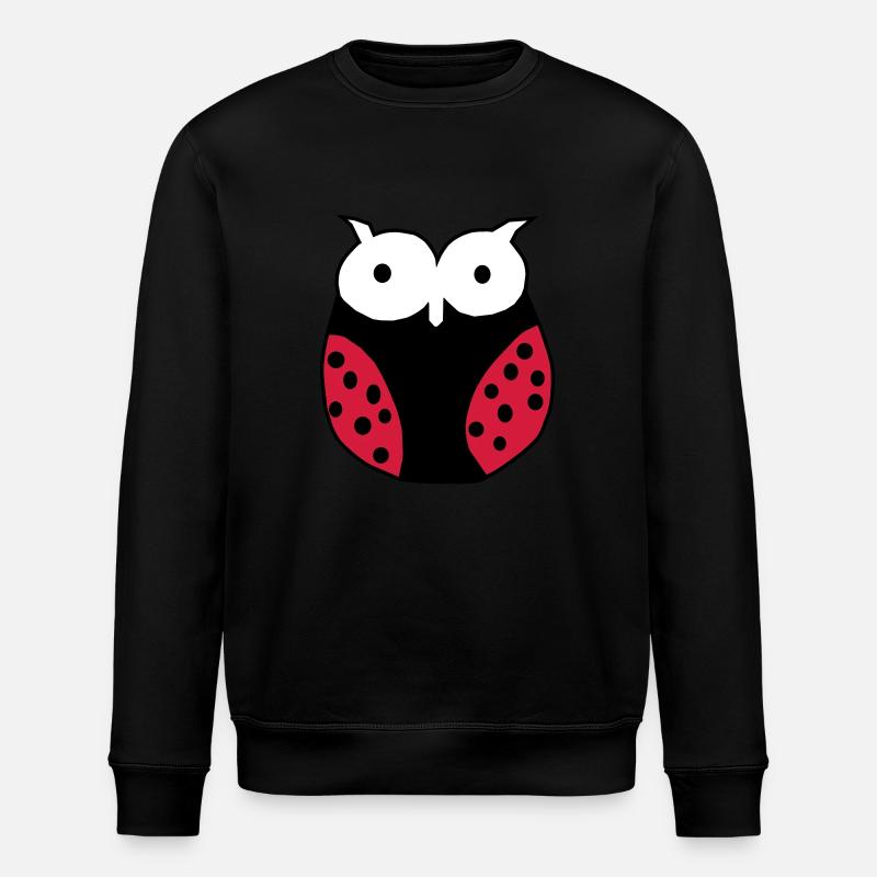 Marienkaefer Gross - Stanley/Stella Unisex Bio-Sweatshirt ROLLER - Schwarz