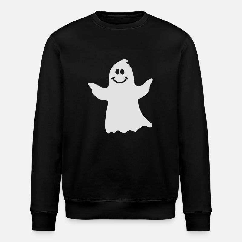 Gespenst - Stanley/Stella Unisex Bio-Sweatshirt ROLLER - Schwarz