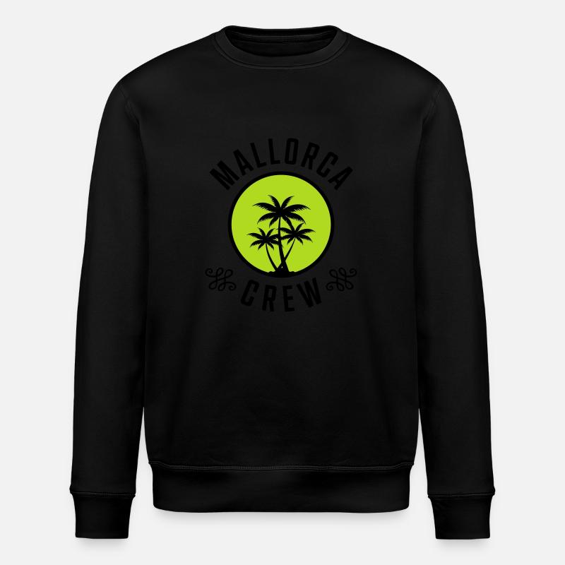 mallorca crew - Stanley/Stella Unisex Bio-Sweatshirt ROLLER - Schwarz