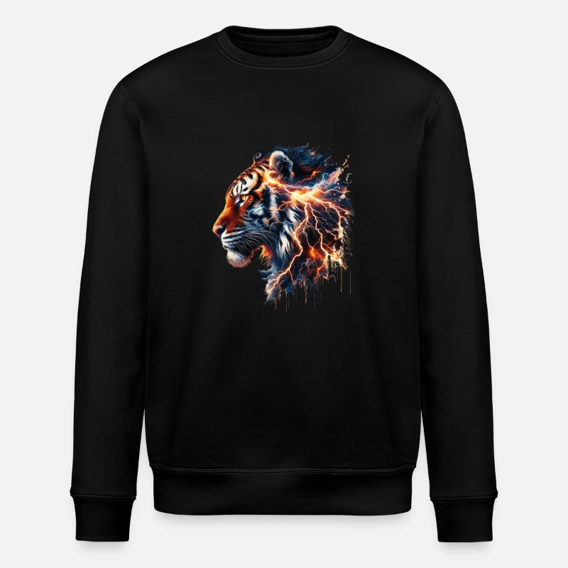 T-shirt Thunder Tiger - Sweat bio ROLLER Stanley/Stella Unisexe - noir