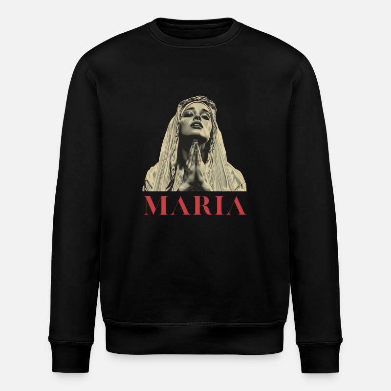 Maria - Stanley/Stella Unisex Bio-Sweatshirt ROLLER - Schwarz