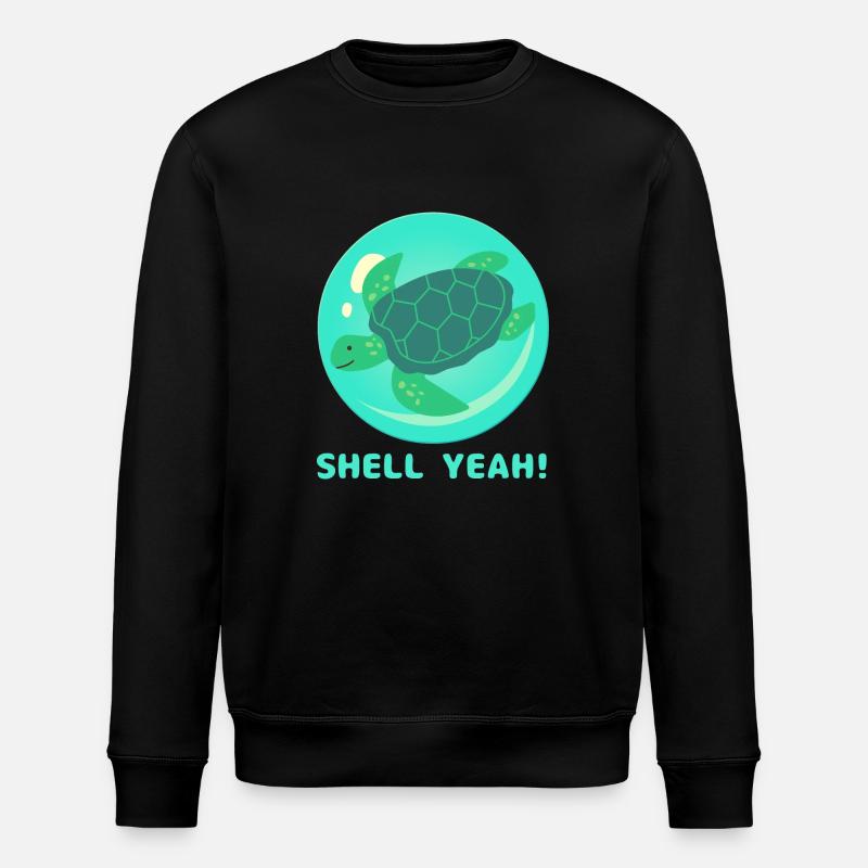 Muschel ja! - Stanley/Stella Unisex Bio-Sweatshirt ROLLER - Schwarz