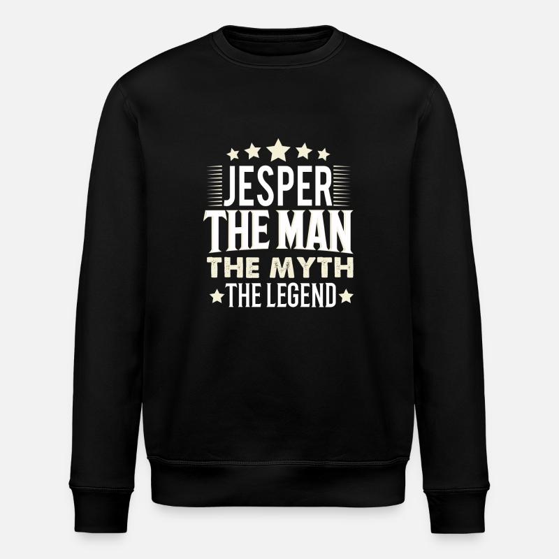 Jesper - Stanley/Stella ROLLER Unisex Organic Sweatshirt - black